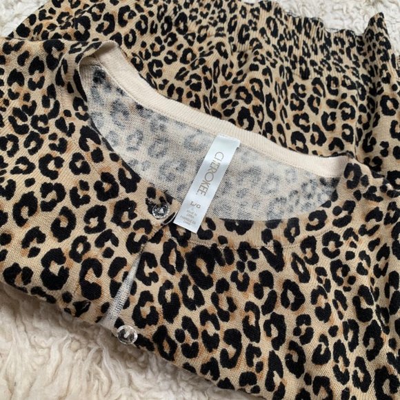☆ Leopard button down jacket - Picture 3 of 3